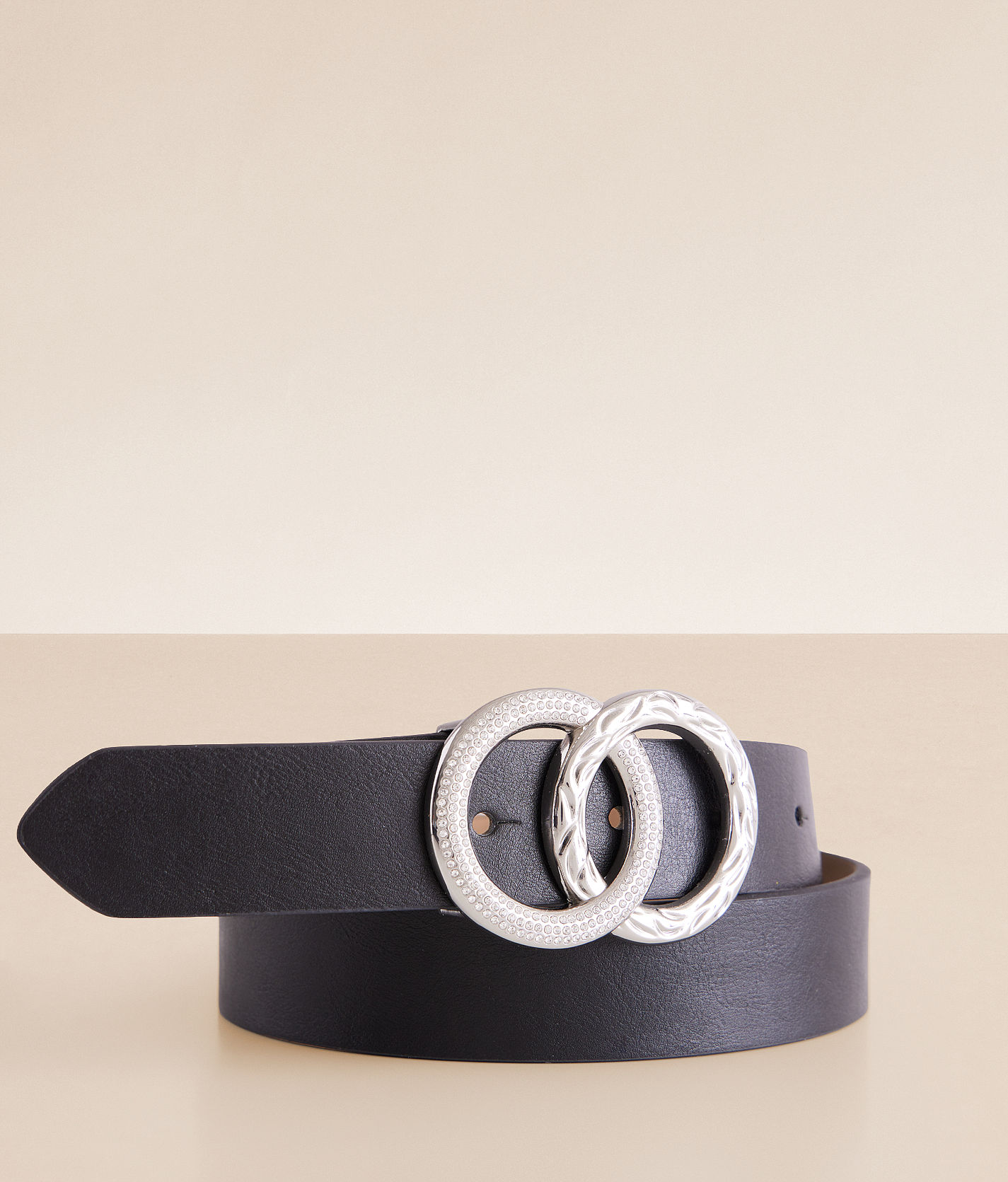 BKE Glitz Double Circle Belt - Women