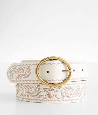 BKE Embroidered Glitz Belt front view