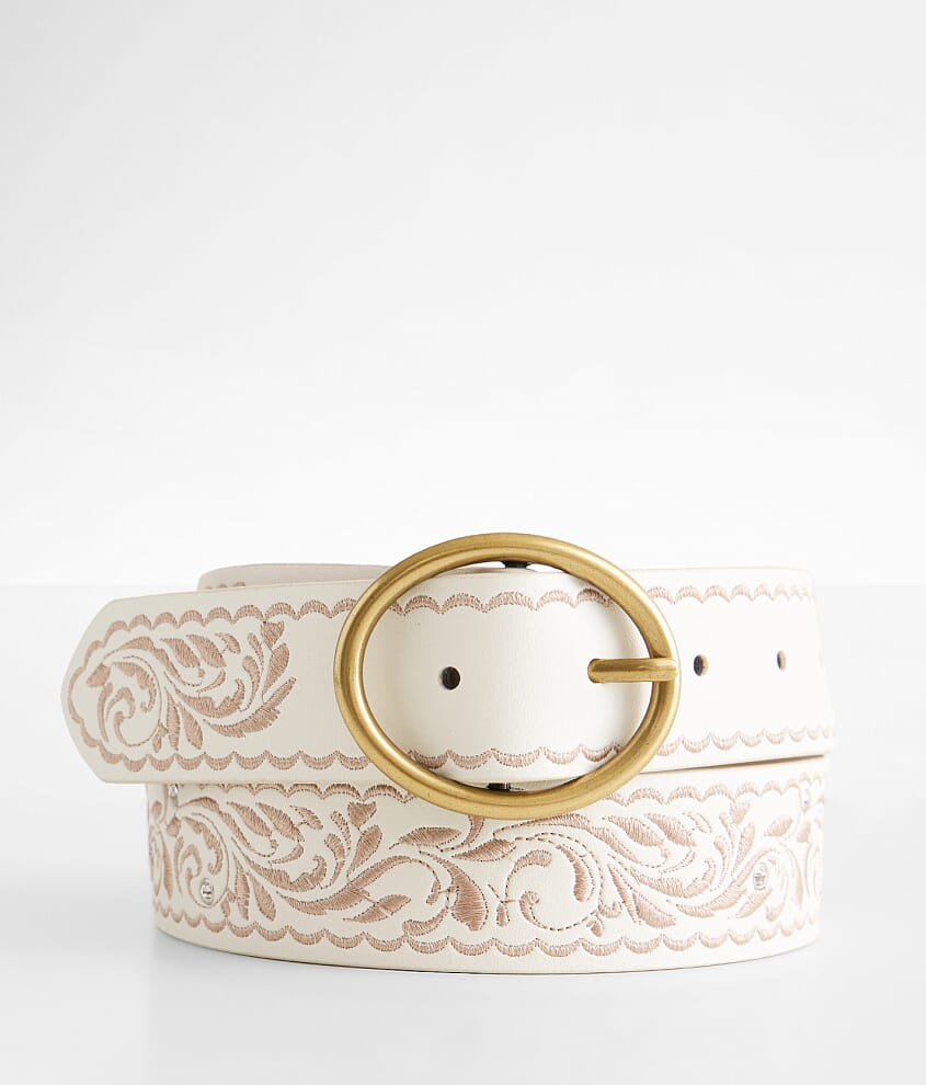 BKE Embroidered Glitz Belt