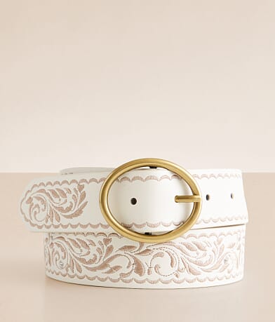 BKE Embroidered Glitz Belt front view
