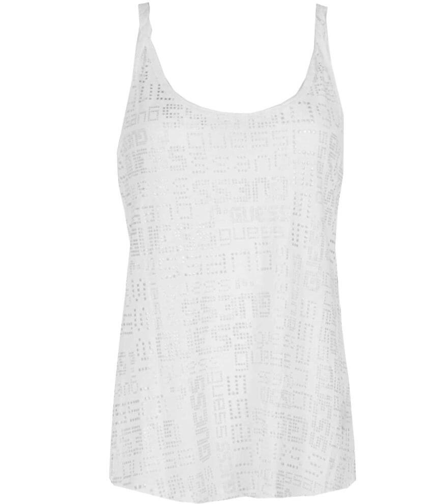 Guess Textured Tank Top front view