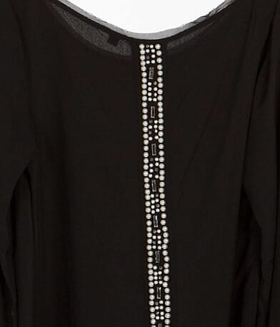 Guess Cold Shoulder Top back detail view