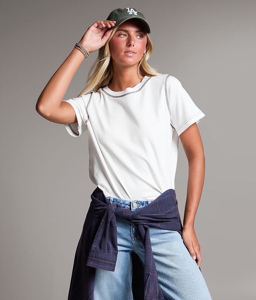 Contrast Stitch T-Shirt