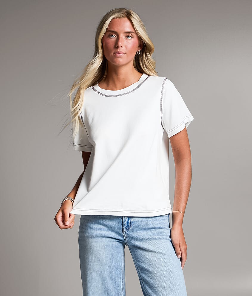 Contrast Stitch T-Shirt