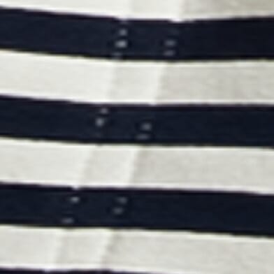 Navy And Cream Stripe