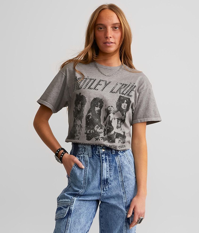 T shirt motley online crue femme