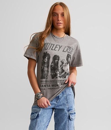 Motley Crue Band T-Shirt full left side view