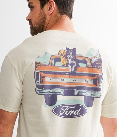 H3 Headwear Ford Vintage Truck T-Shirt BACK