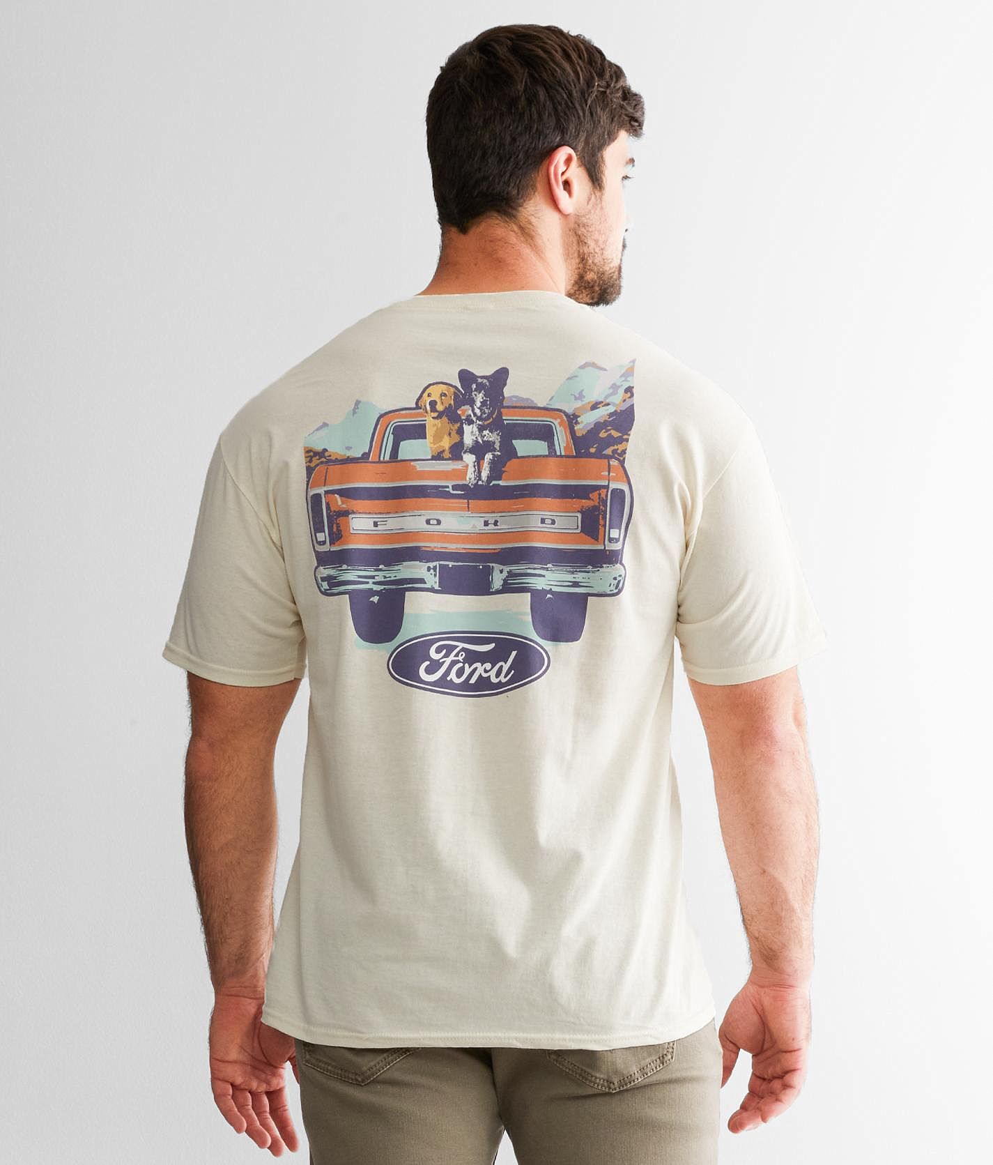 H3 Headwear Ford T-Shirt - Men's in Sand | Buckle
