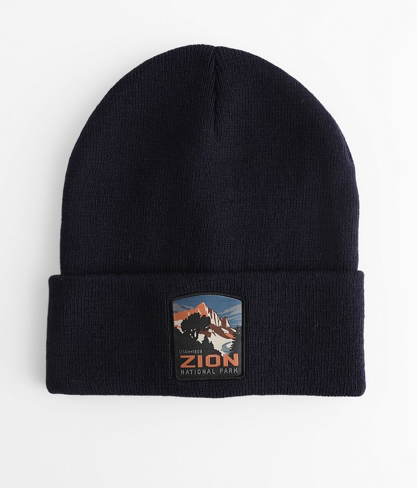 H3 Headwear Zion National Park Beanie - Men's Hats in Navy | Buckle