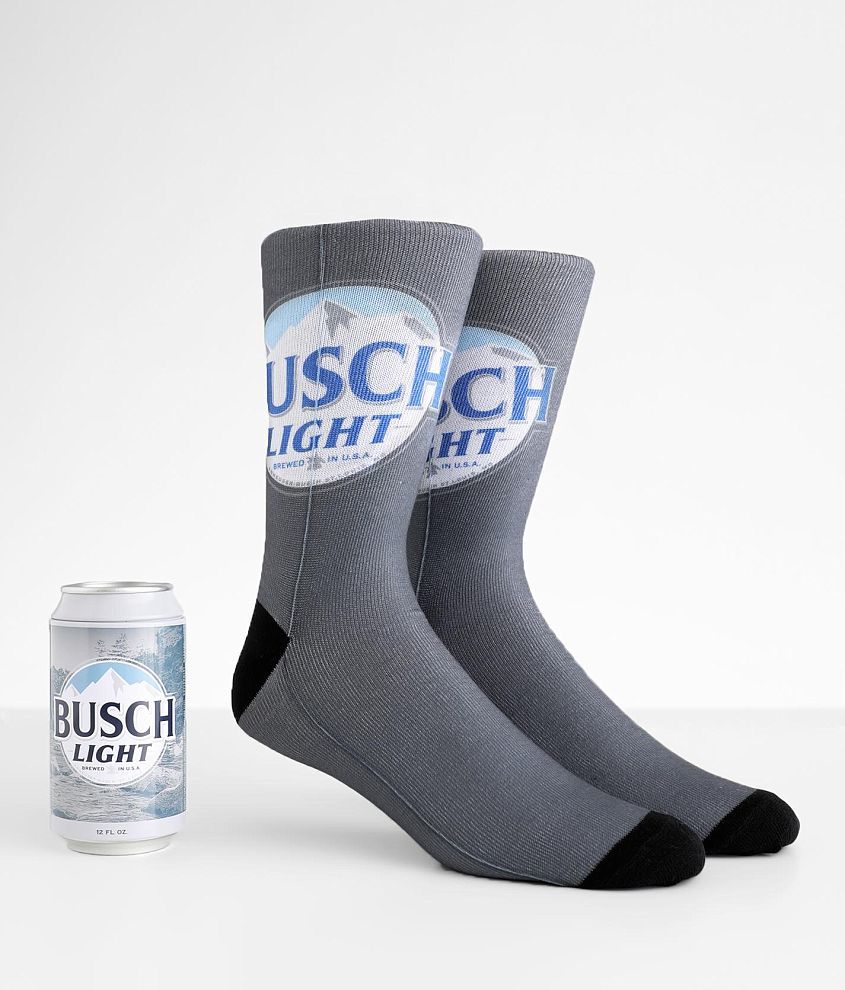 Light Blue Beer Crew Sock