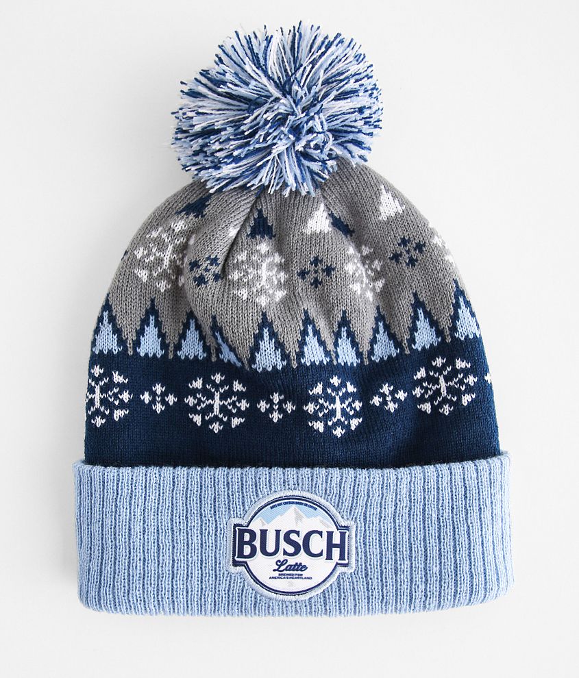 H3 Sportgear Busch Latte Beer Beanie front view