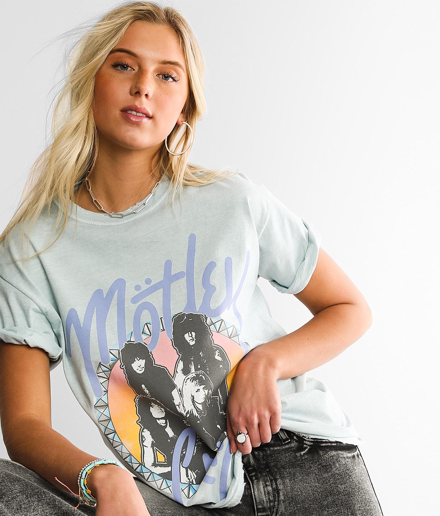 T-shirt Motley Crue 'Greatest Hits Band Shot' - Noir, Neuf étiqueté