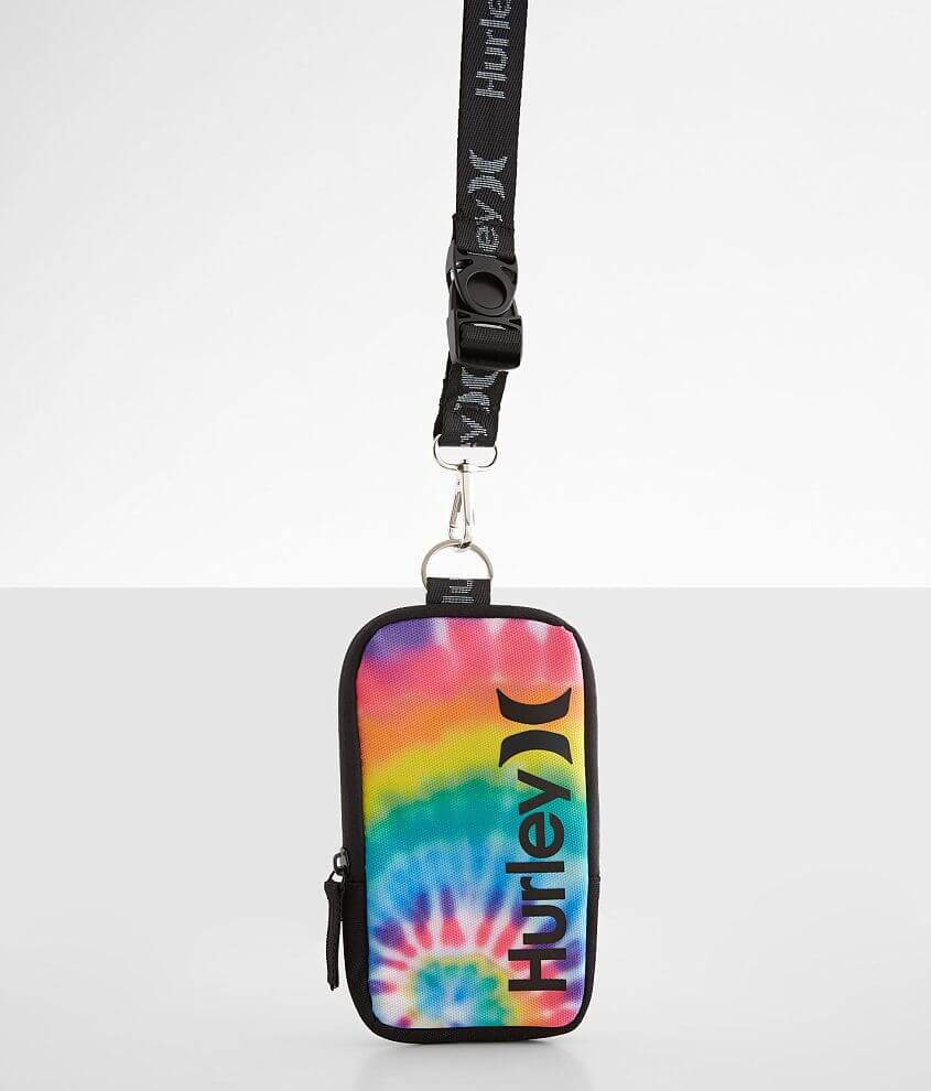 Hurley Tie Dye Cell Phone ID Case front view