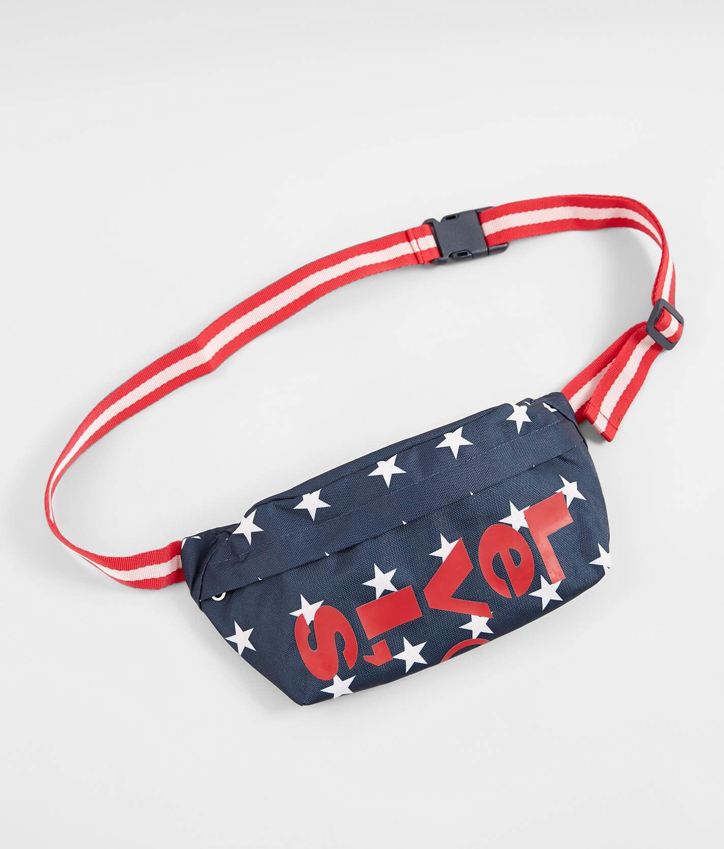 levis fanny pack red