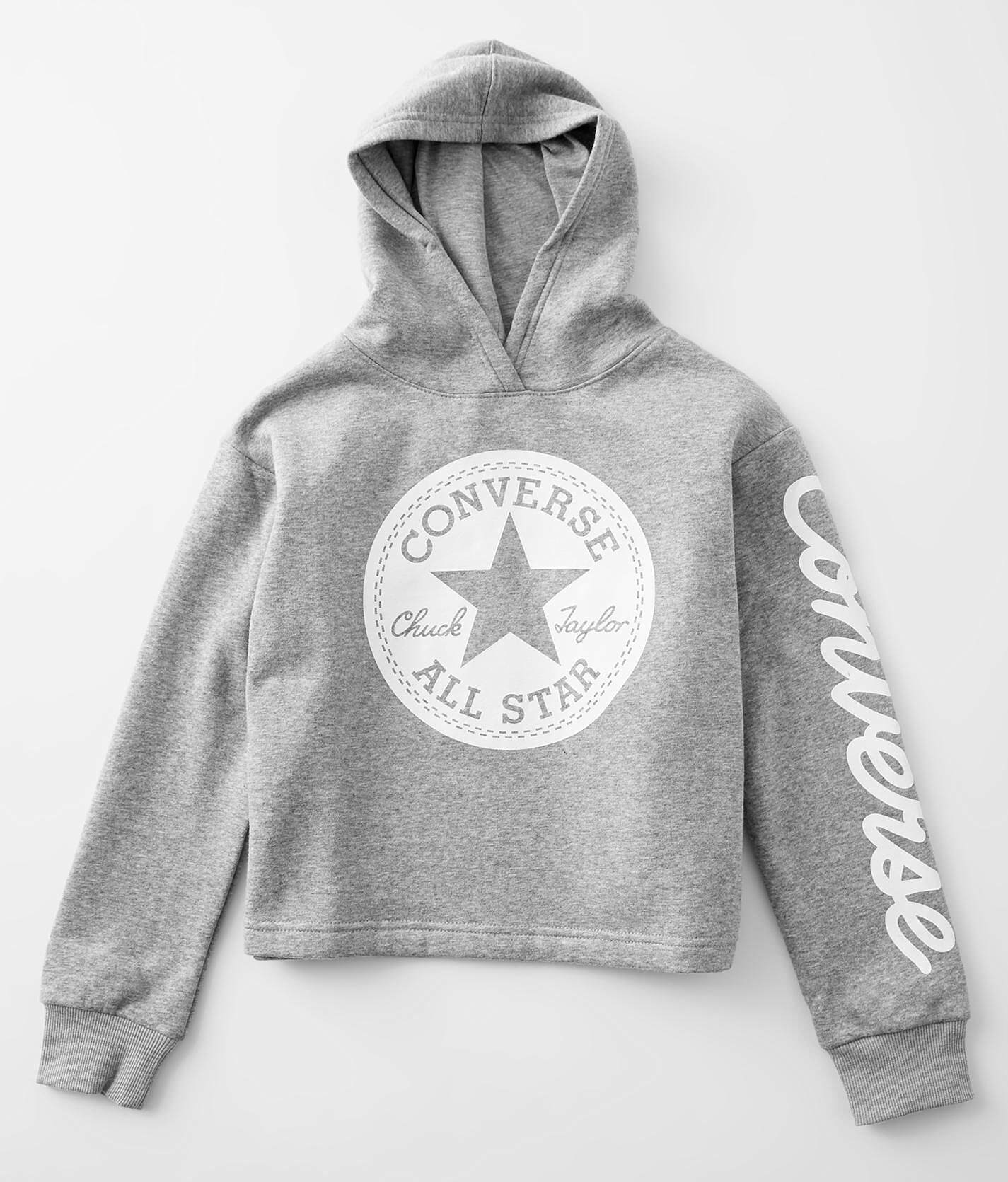 converse white sweatshirt