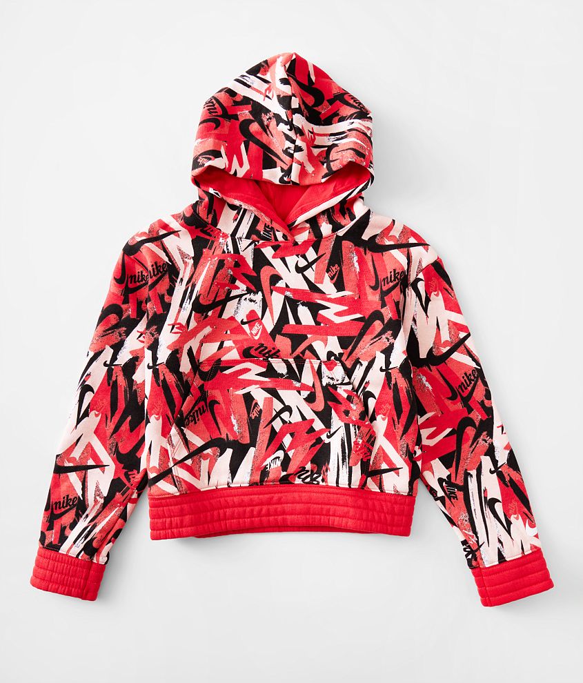 Girls - 3BRAND Graffiti Hooded Sweatshirt - Girl's Sweatshirts in