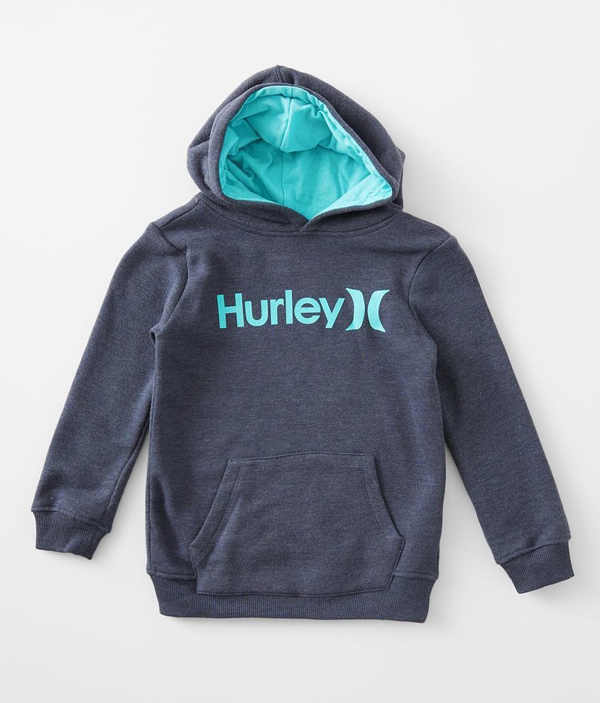 Little Boys - Hurley Logo Hooded Sweatshirt front view