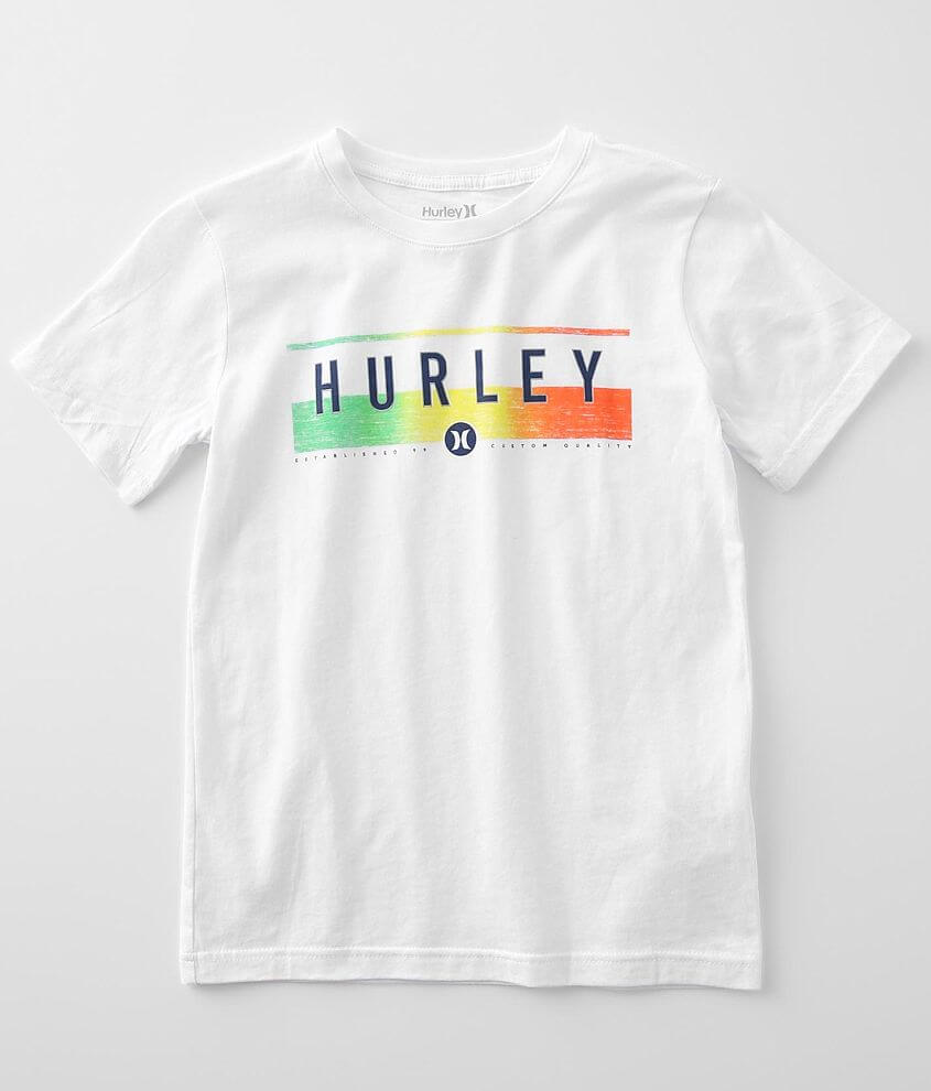 moeilijk Bemiddelen Toezicht houden Boys - Hurley Illusions T-Shirt - Boy's T-Shirts in White | Buckle