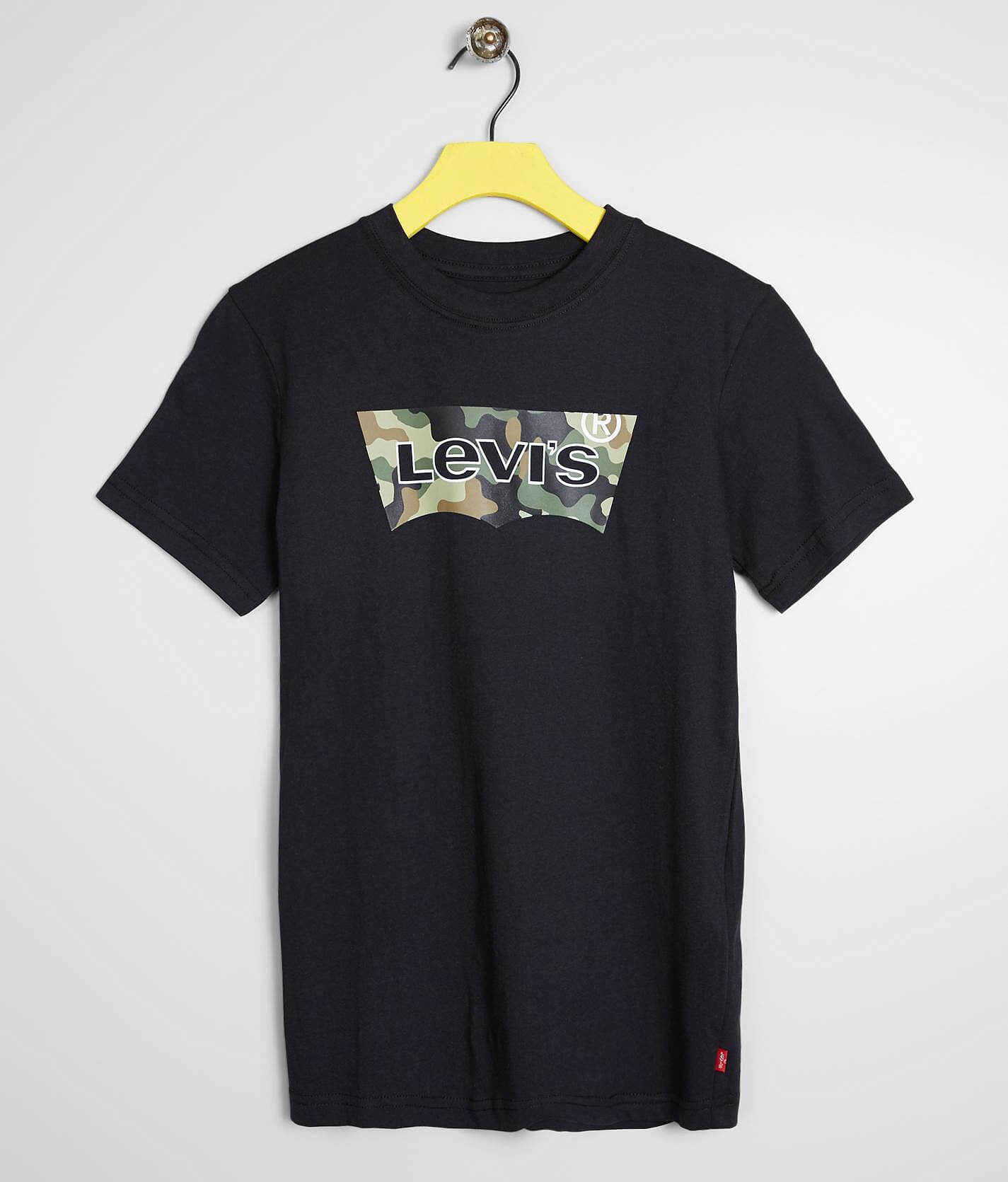 levi's camouflage t shirt