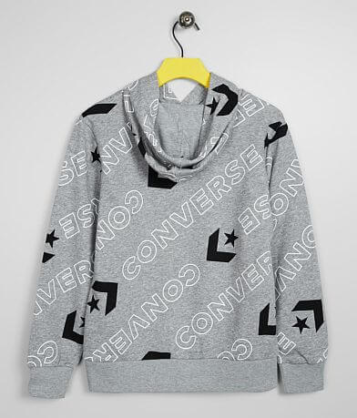 Converse Boys - Wordmark Hooded Sweatshirt back view