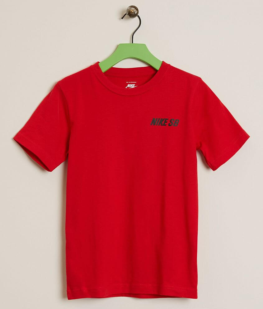 Boys - Nike SB Word Mark T-Shirt front view