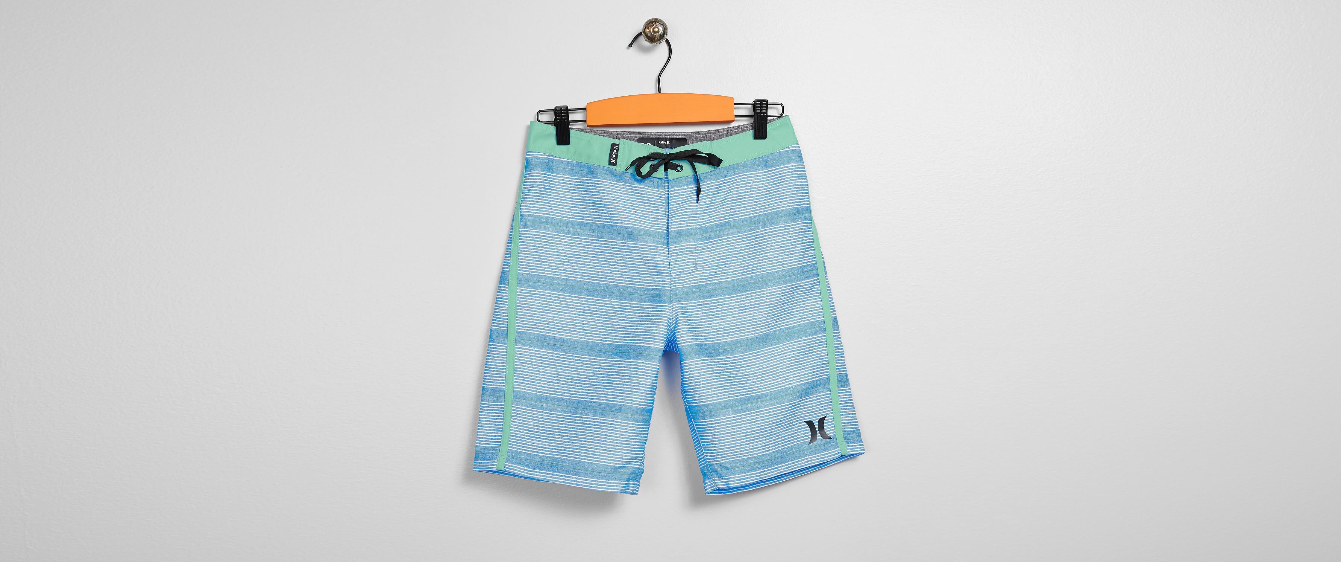 BOYS MID LENGTH BOARDSHORT WITH ELASTIC WAIST A TILED WONDERLAND main image 1