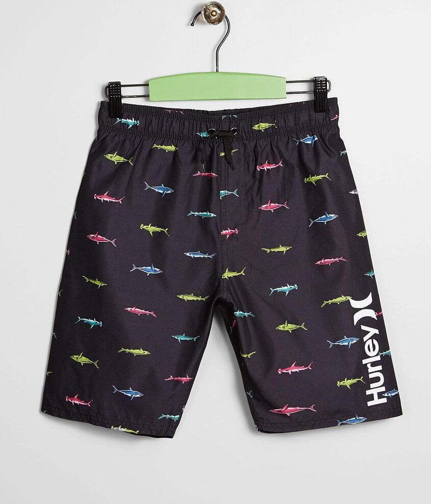 Boys - Hurley Shark Swarm Boardshort front view