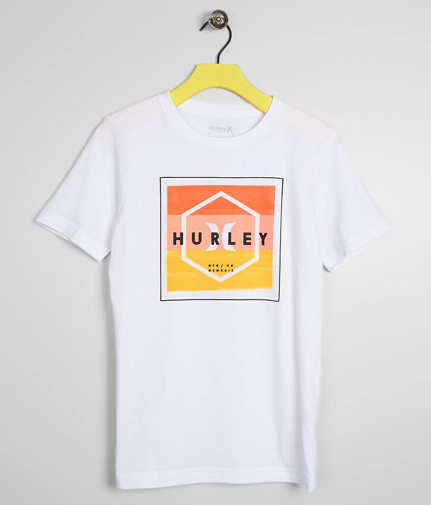 belofte bijtend Voorschrift Boys - Hurley Shine On T-Shirt - Boy's T-Shirts in White | Buckle