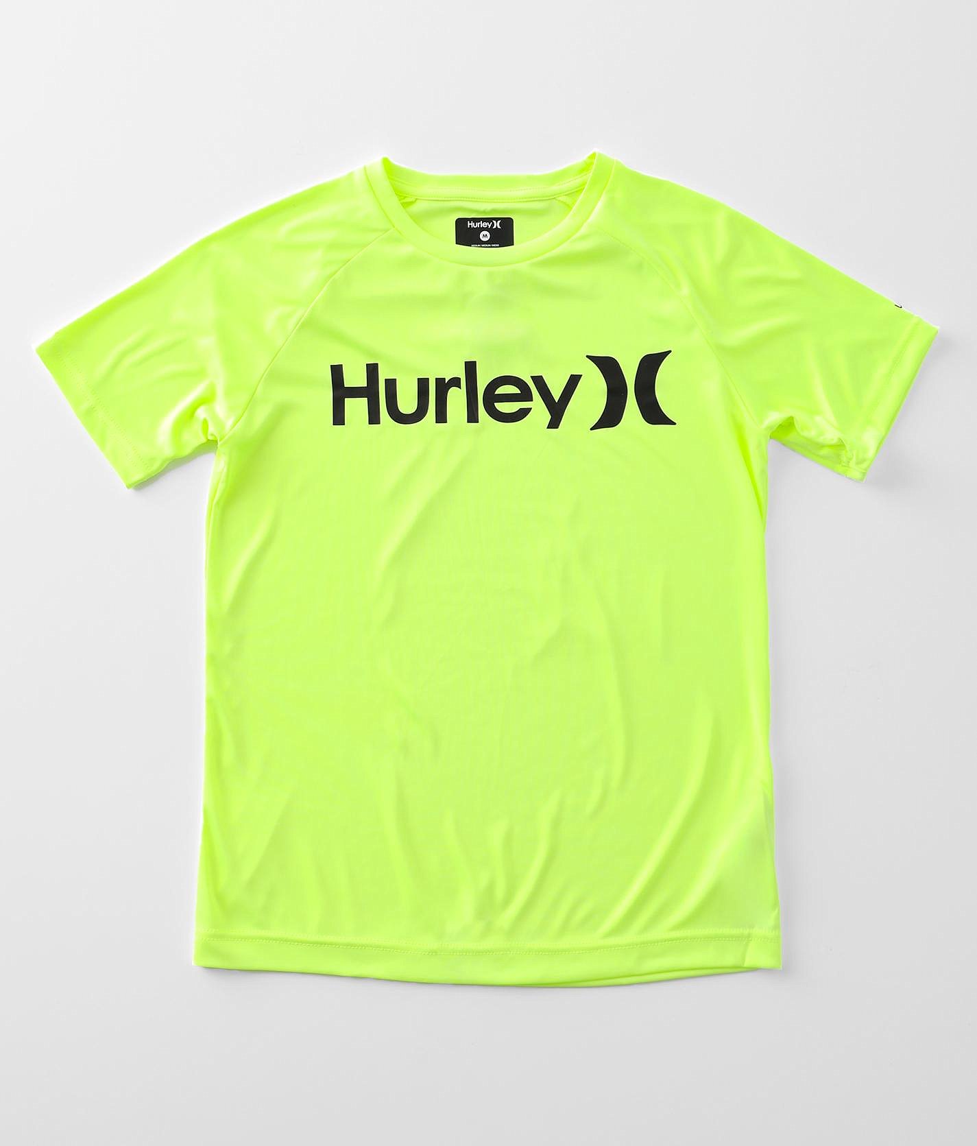 Maglietta Hurley One&Only Ragazzi - Manica Lunga, 100% Cotone, Stampa Serigrafata, Made In Egypt - Foto 4