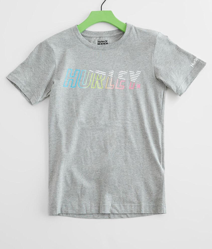 Boys - Hurley Onshore T-Shirt - Boy's T-Shirts in Dark Grey Heather ...