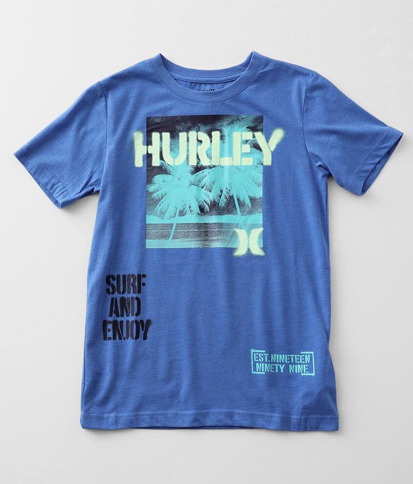Boys - Hurley Stencil Beach T-Shirt front view