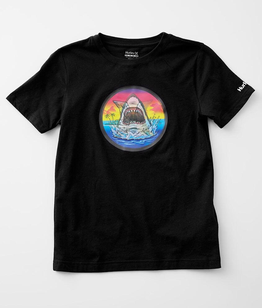 Boys - Hurley Shark Island T-Shirt front view