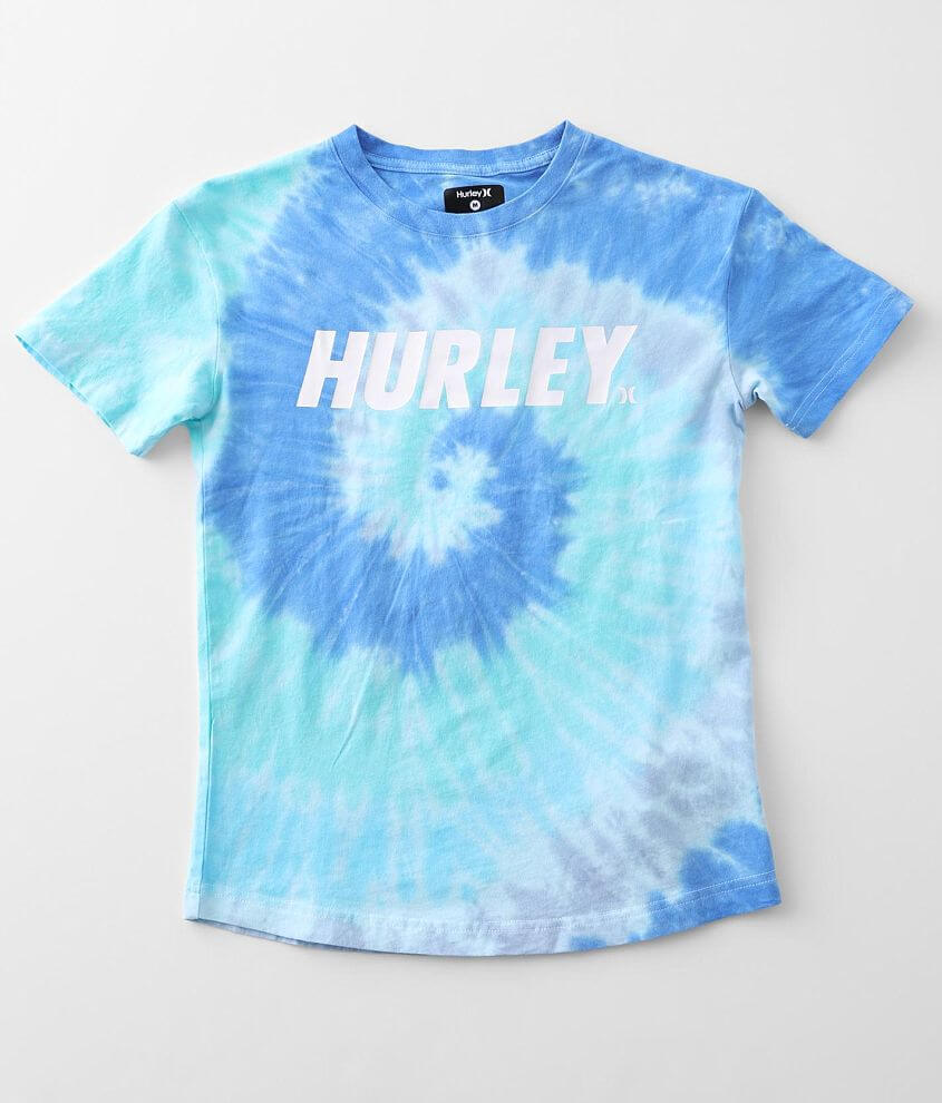 Blue Tie Dye Shirt / Adult Mens T Shirt Including Plus Sizes / Groovy  Fathers Day Shirt / Spiral Design