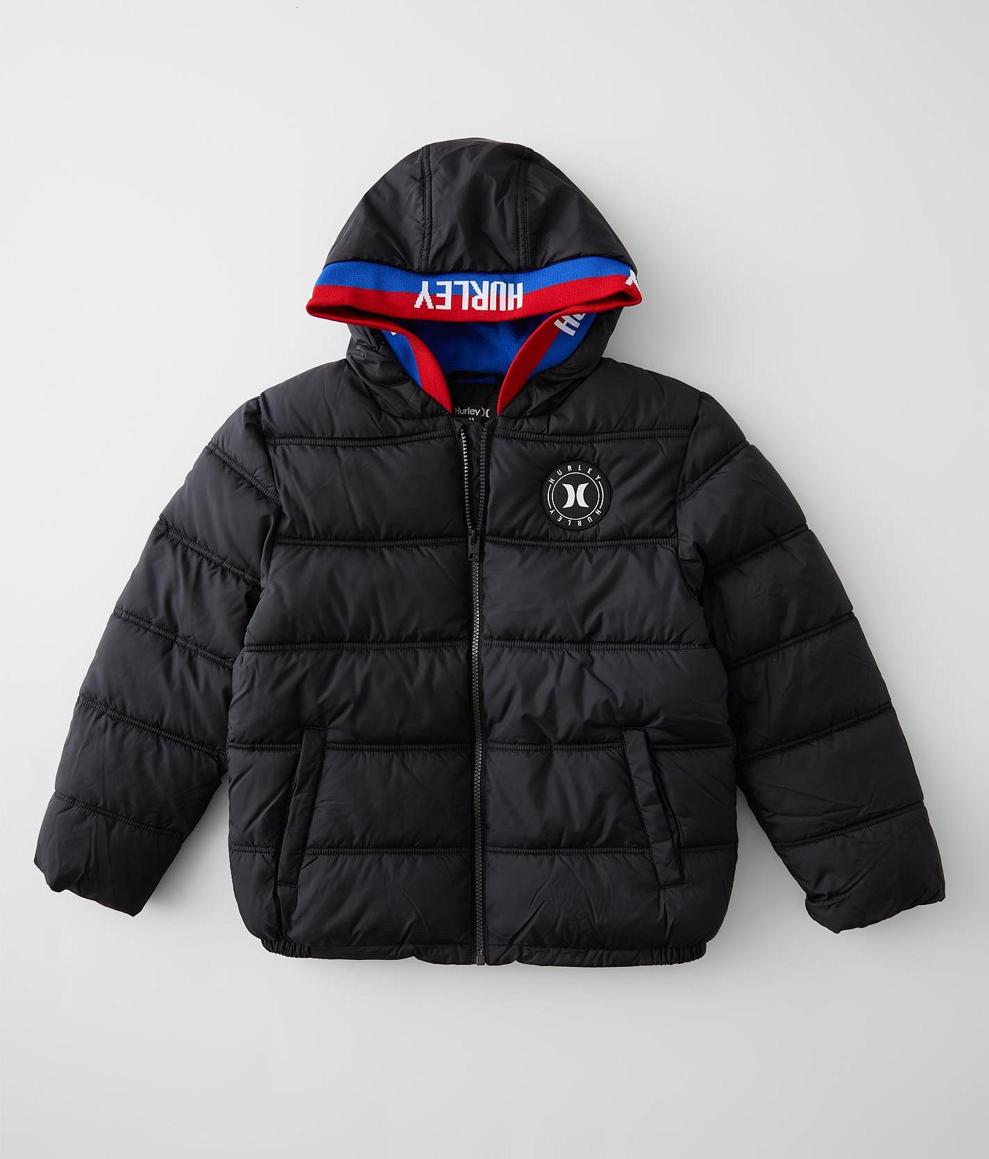 hurley summit puffer jacket