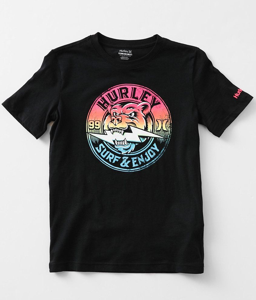 Boys - Hurley Bear Bolt T-Shirt front view