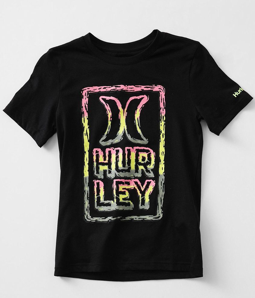 Boys - Hurley Plasma Stack T-Shirt front view