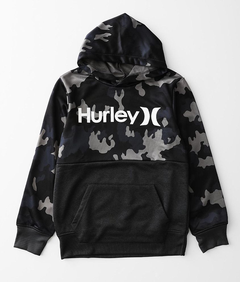 Boys - Hurley Solar One & Only Hooded Sweatshirt front view