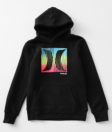 Hurley Boys - Neon Hooded Sweatshirt front view
