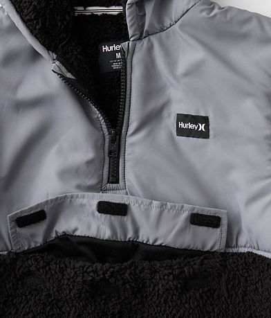 Hurley Boys - Pieced Sherpa Hooded Pullover MISC_DETAIL_1