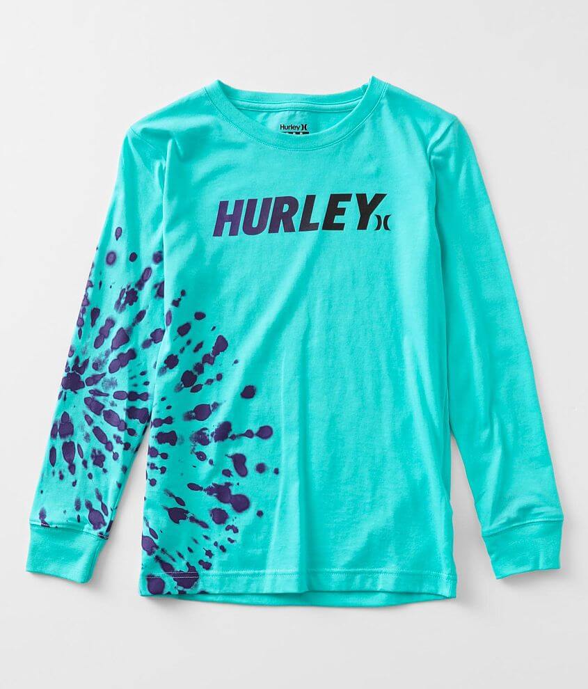 Boys - Hurley Tie-Dye Wrap T-Shirt front view