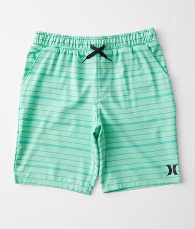 Hurley Boys - Striped Hybrid Stretch Walkshort front view