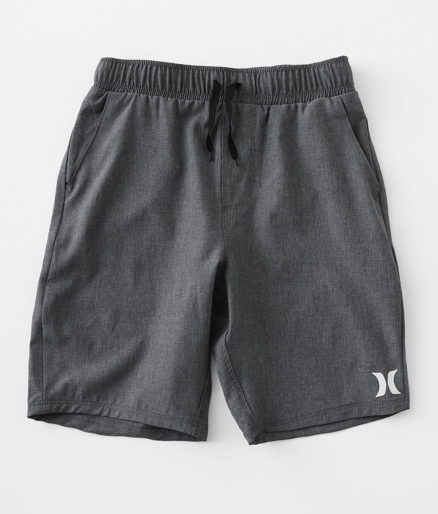 Hurley Boy's 4 Way Stretch Pull On Hybrid Short (Navy, 14/16) 