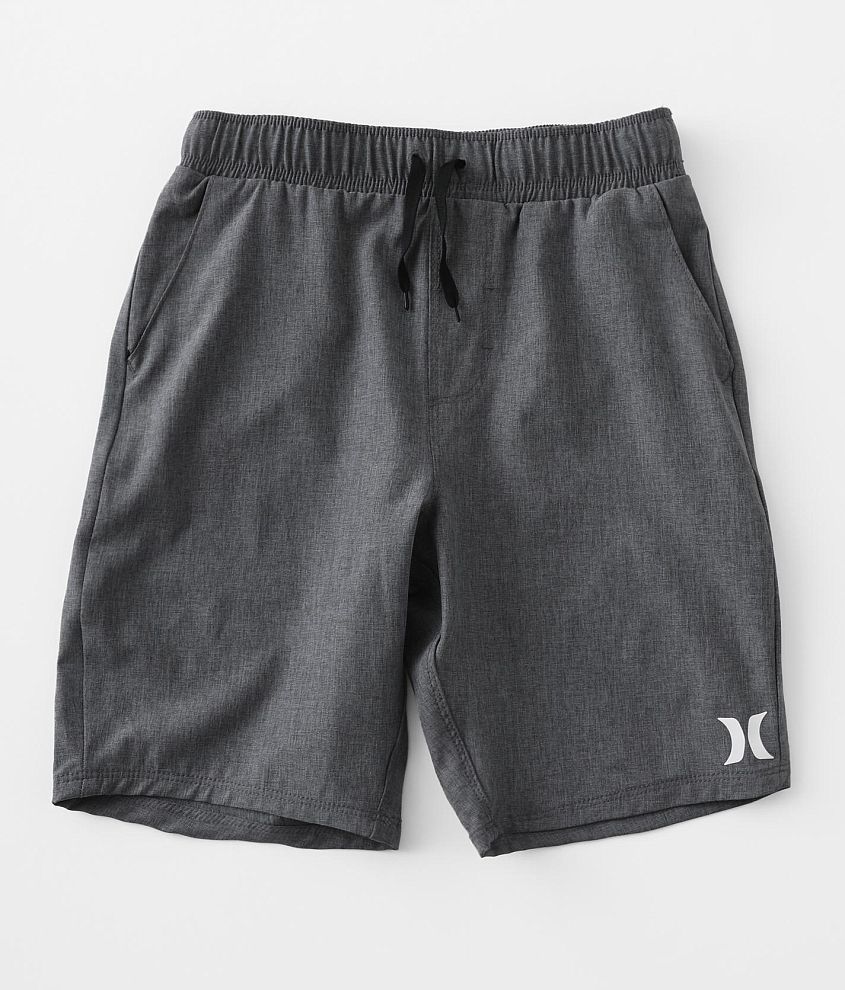 Boys Hurley Hybrid Stretch Walkshort Boy s Shorts in Black Buckle