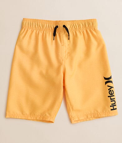 Hurley Boys - Neon Swim Trunks front view