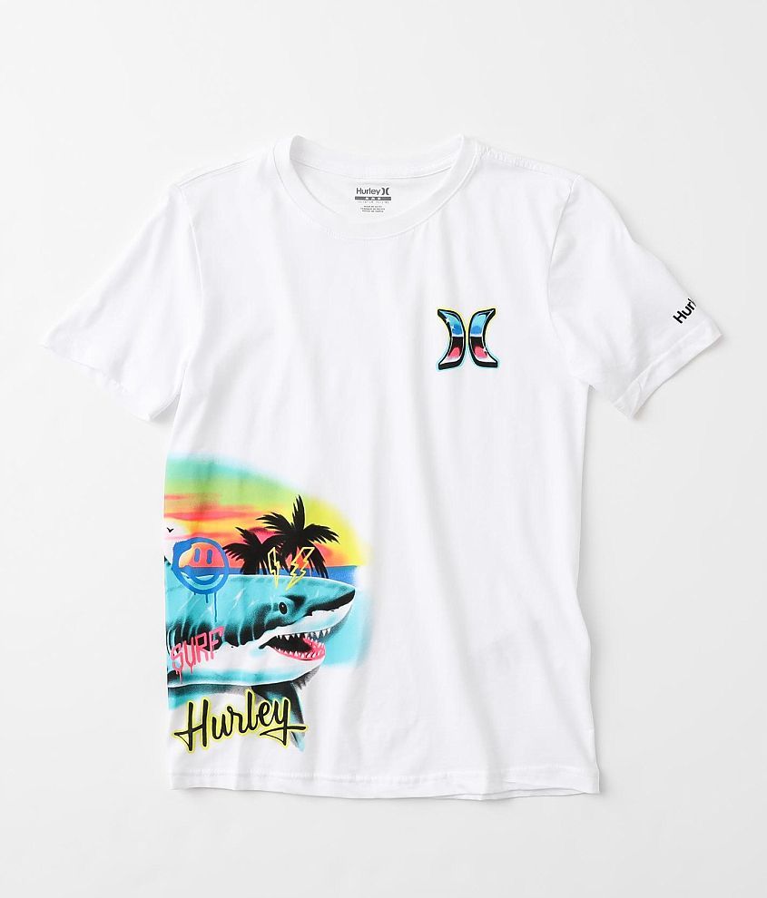 Boys - Hurley Graffiti T-Shirt front view