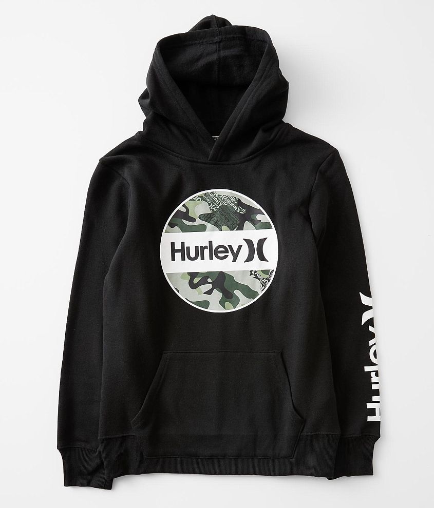 Hurley hoodie black hot sale