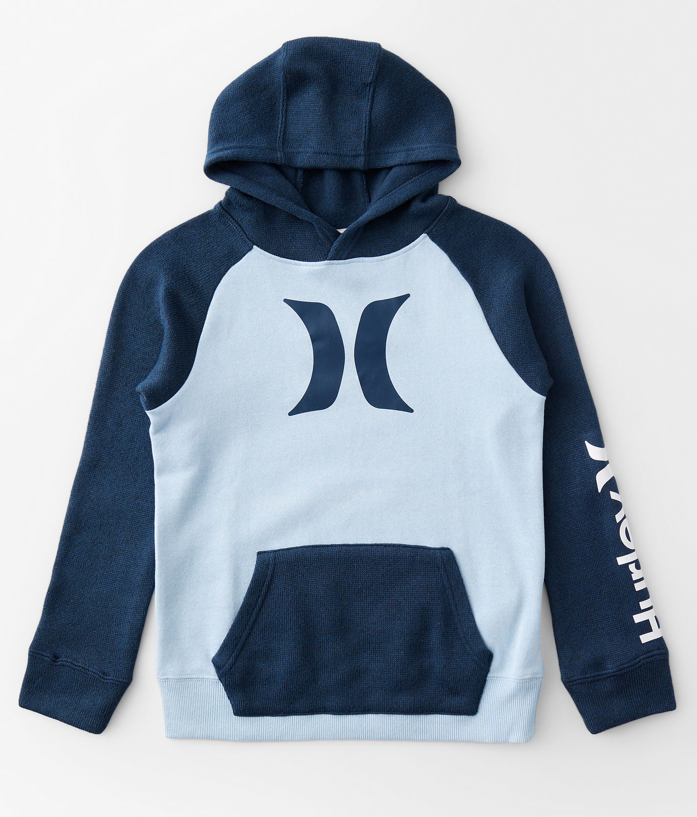 Boys - Hurley Icon Hooded Sweatshirt - Boy's Sweatshirts in Crystal