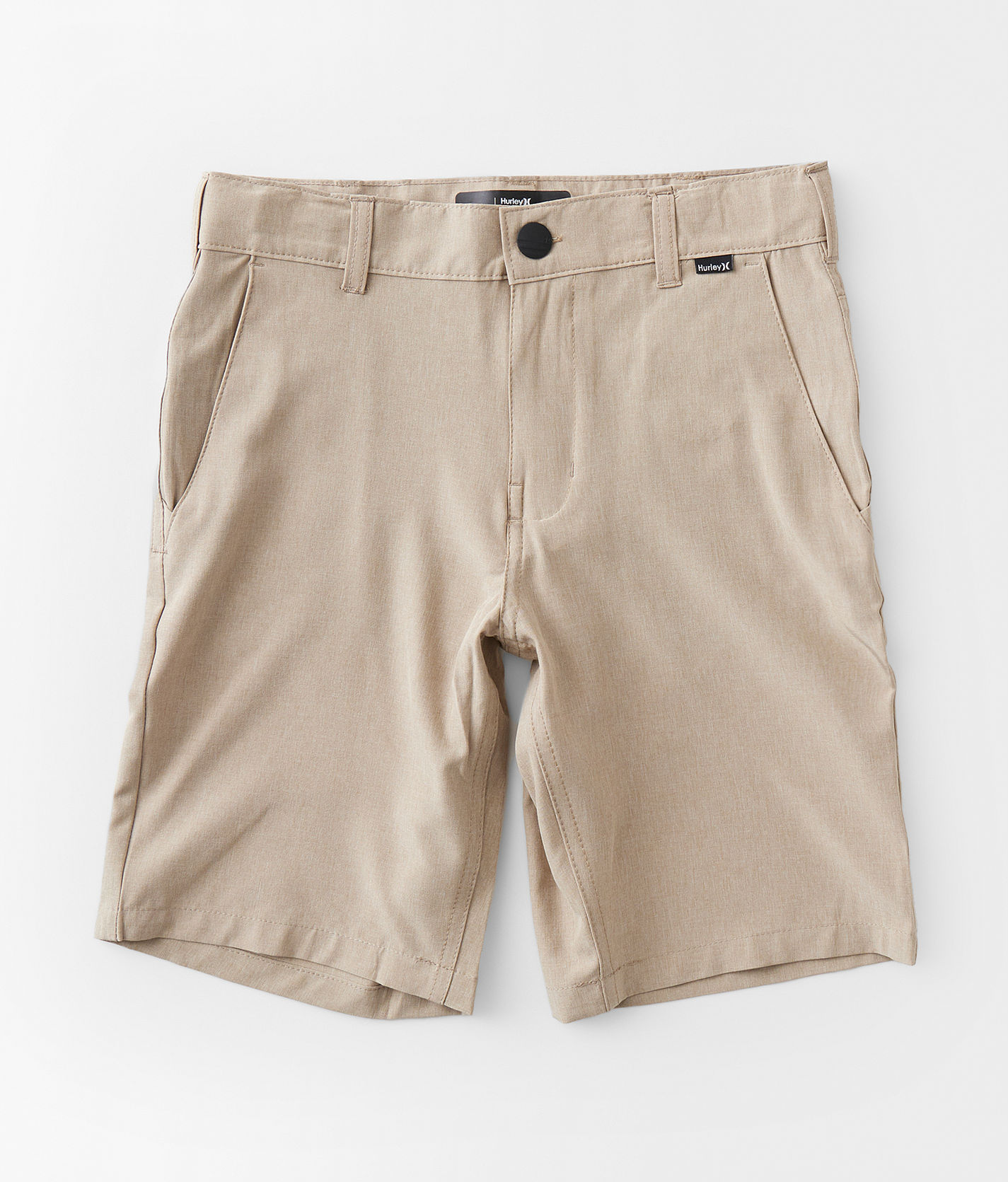 ★HILLDA★Freak Stripe Shorts Khaki HDP001K Boys - Hurley Phantom Stretch Walkshort - Boy's Shorts in