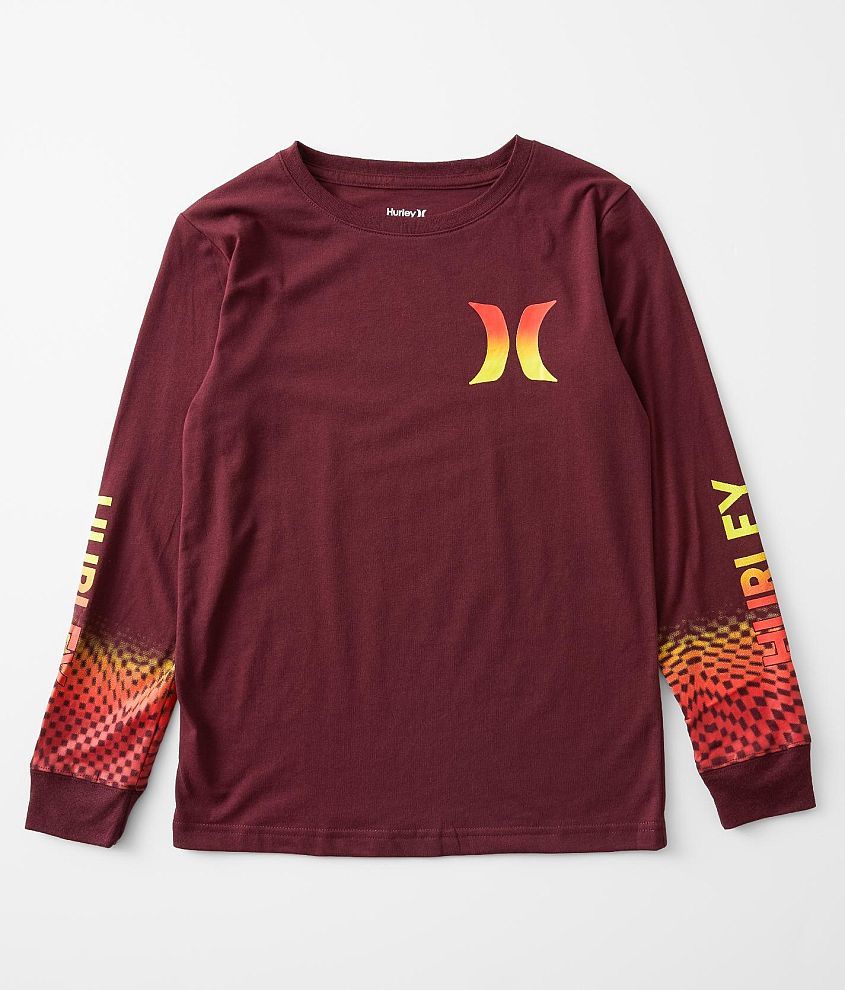 Boys - Hurley Bitmap Wrap T-Shirt front view